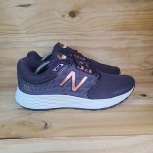 New Balance Fresh Foam 1165 Athletic Sneakers Women's 7.5 Purple Rose Gold